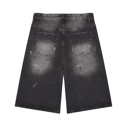 Men’s Vintage Wash Denim Shorts by ODMPOD