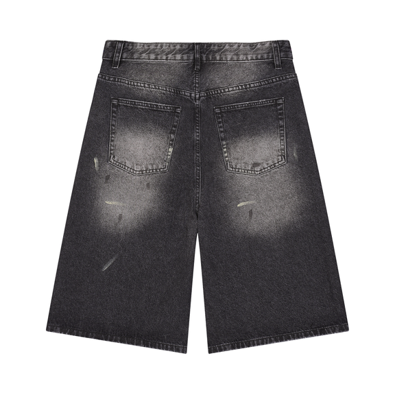Men’s Vintage Wash Denim Shorts by ODMPOD