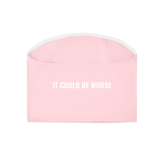 Women's Cropped Tube Top by ODMPOD