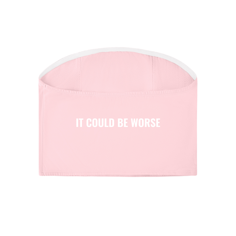 Women's Cropped Tube Top by ODMPOD