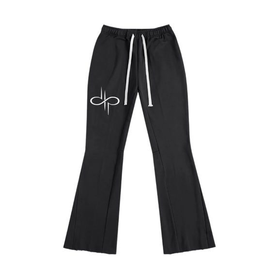"WORDS HAVE POWER" Flared Sweatpants by ODMPOD