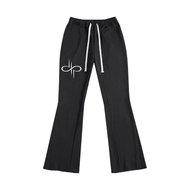 "WORDS HAVE POWER" Flared Sweatpants by ODMPOD