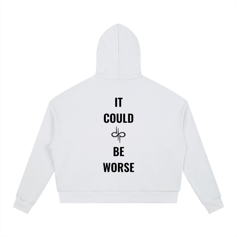 Contrast Drawstring Hoodie by ODMPOD