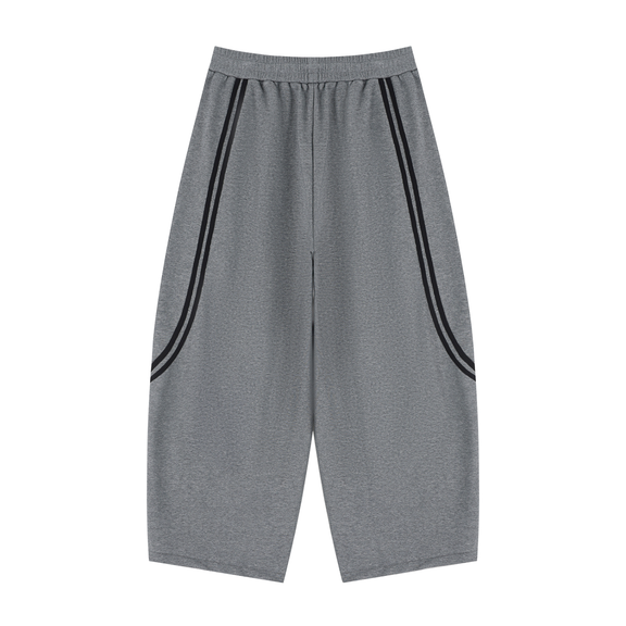 Wide Leg Piping Sweatpants by ODMPOD