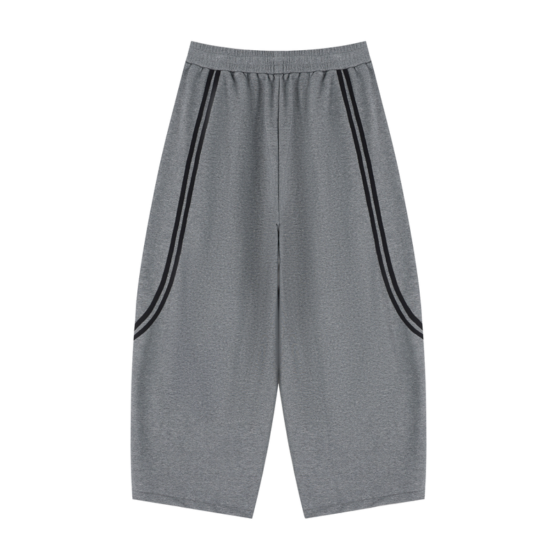 Wide Leg Piping Sweatpants by ODMPOD