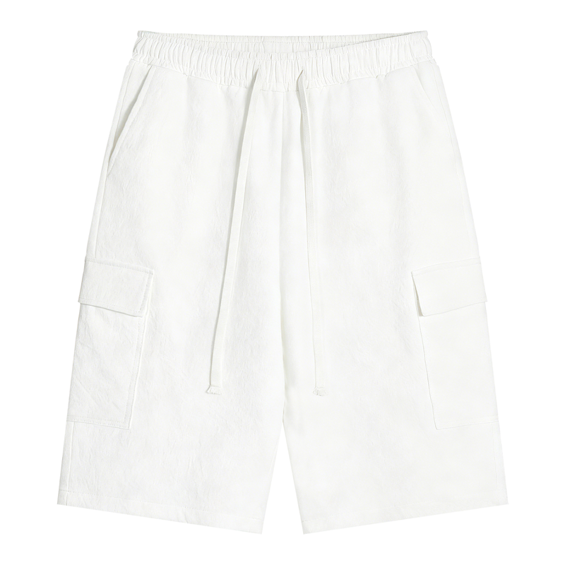 Unisex Drawstring Cargo Shorts by ODMPOD