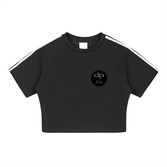 Taped Cooling Performance Crop Top by ODMPOD