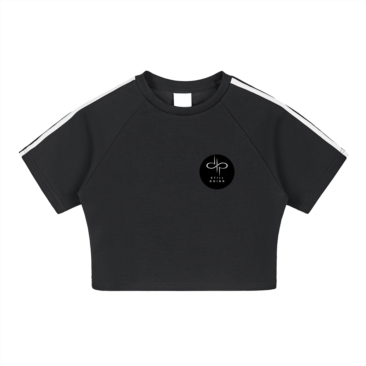 Taped Cooling Performance Crop Top by ODMPOD