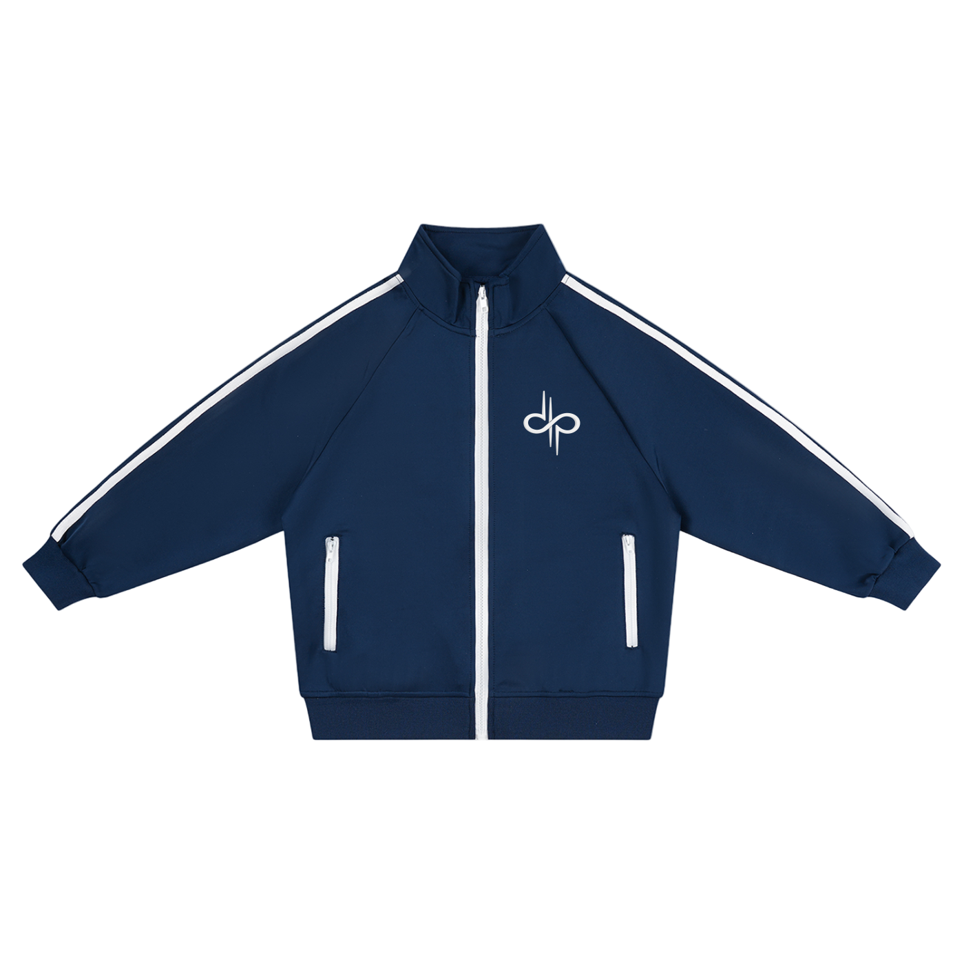 Kids’ Contrast Tape Coach Jacket "WORDS HAVE POWER"