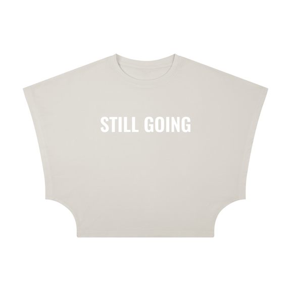 Women's Cropped Dolman T-Shirt by ODMPOD