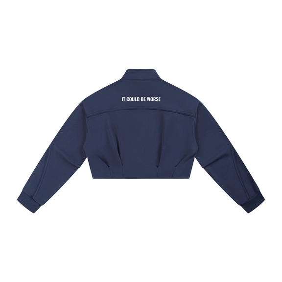 Women's Button-Front Jacket by ODMPOD