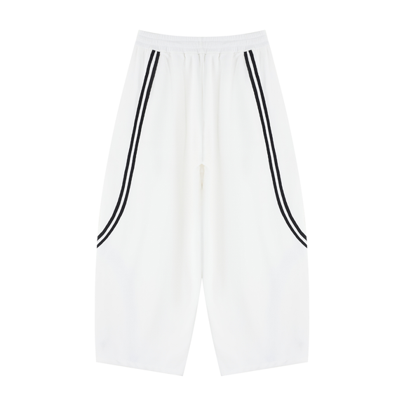 Wide Leg Piping Sweatpants by ODMPOD