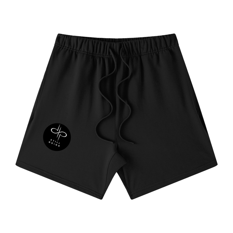 Heavyweight Earth Tone Loose Fit Cotton Shorts by ODMPOD