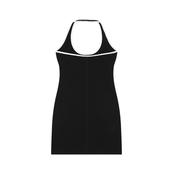 Women's Binding Tight Halter Dress by ODMPOD