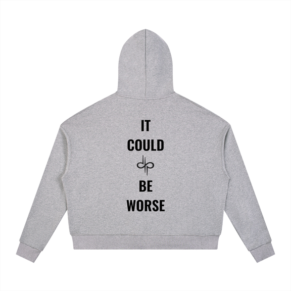 Contrast Drawstring Hoodie by ODMPOD