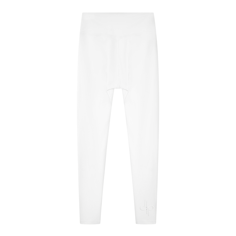 Women's Solid High Rise Leggings by ODMPOD