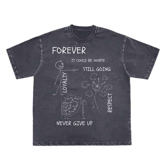 "WORDS HAVE POWER" Vintage Washed T-Shirt by ODMPOD
