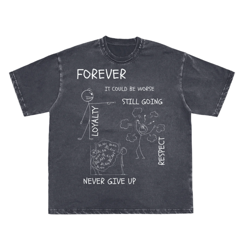 "WORDS HAVE POWER" Vintage Washed T-Shirt by ODMPOD