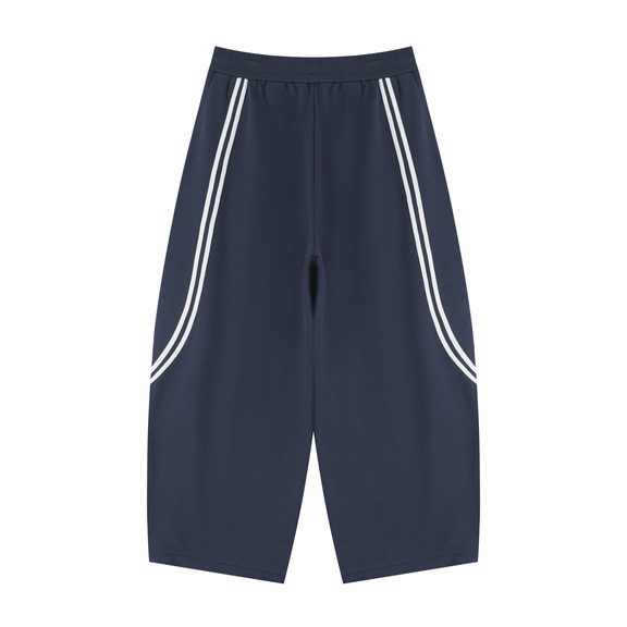 Wide Leg Piping Sweatpants by ODMPOD