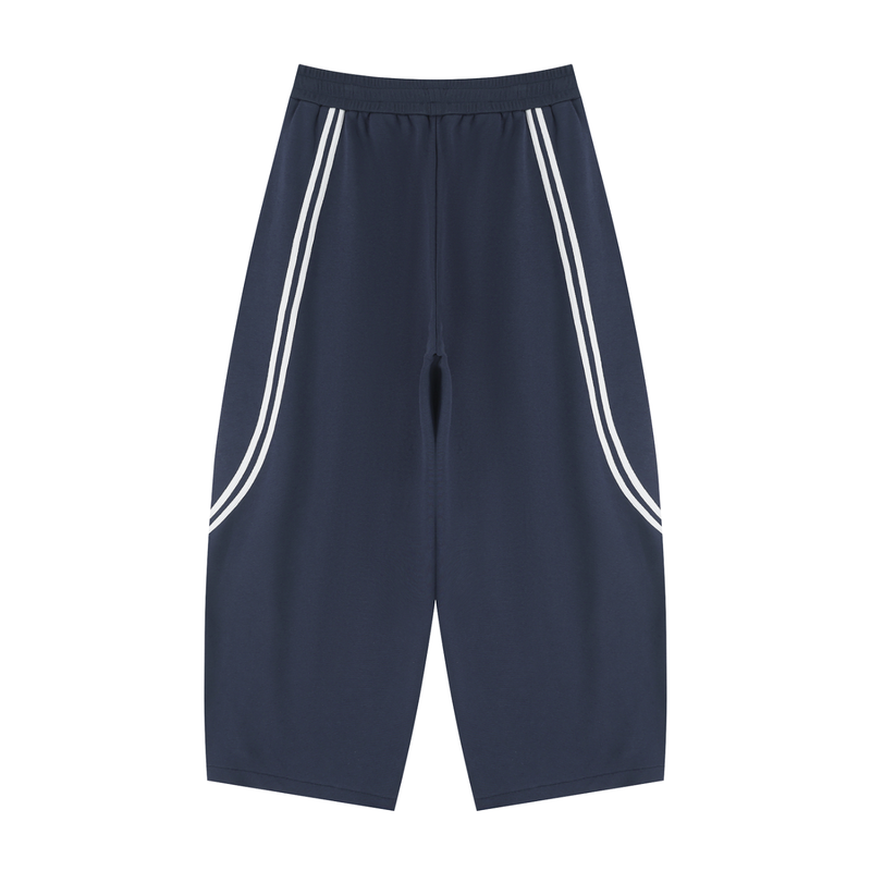 Wide Leg Piping Sweatpants by ODMPOD