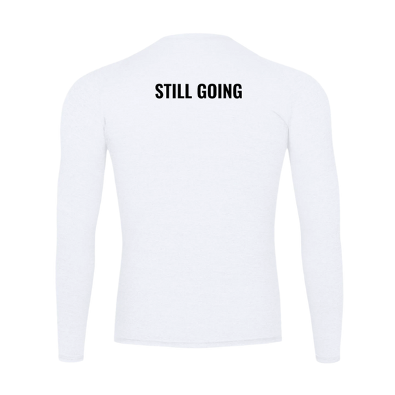 Long Sleeve Performance T-shirt (WHITE) by ODMPOD