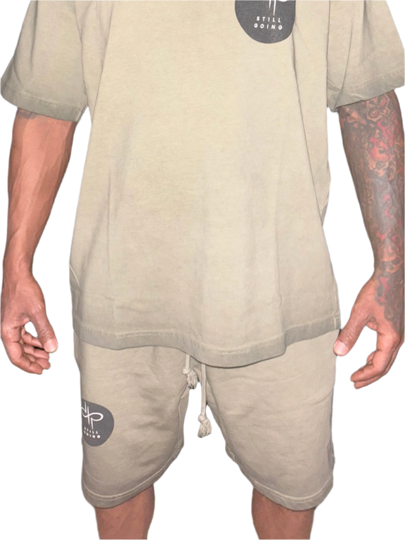 "WORDS HAVE POWER" Reverse Dyed Sweatshorts by ODMPOD
