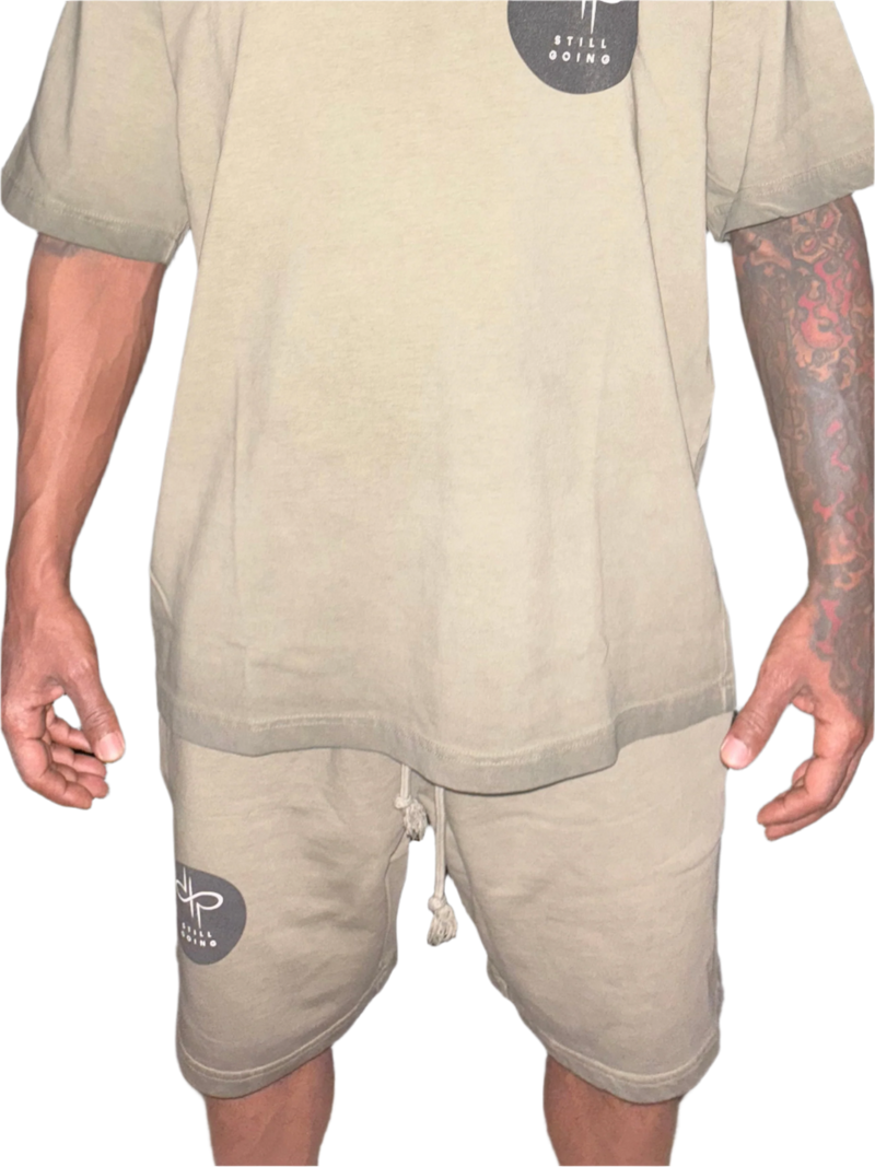 "WORDS HAVE POWER" Reverse Dyed Sweatshorts by ODMPOD