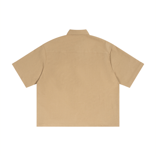Unisex Boxy Heavyweight Short Sleeve Shirt by ODMPOD