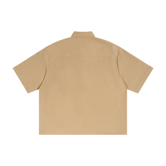 Unisex Boxy Heavyweight Short Sleeve Shirt by ODMPOD
