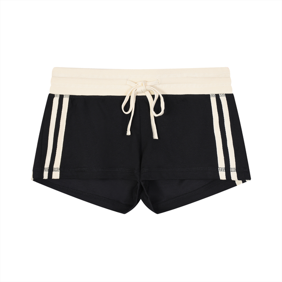 Women's Contrast Stripe Track Shorts by ODMPOD