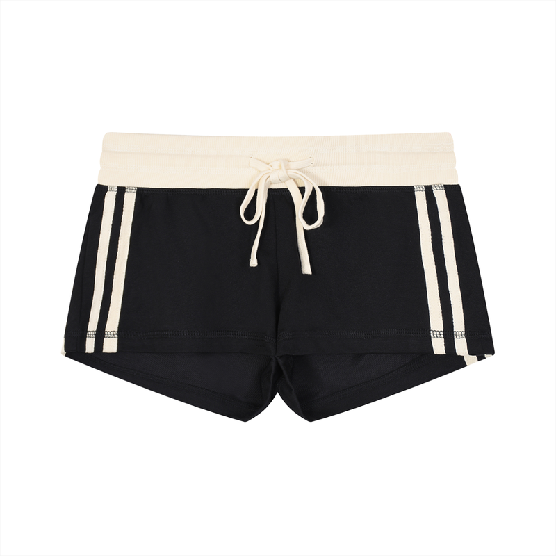 Women's Contrast Stripe Track Shorts by ODMPOD
