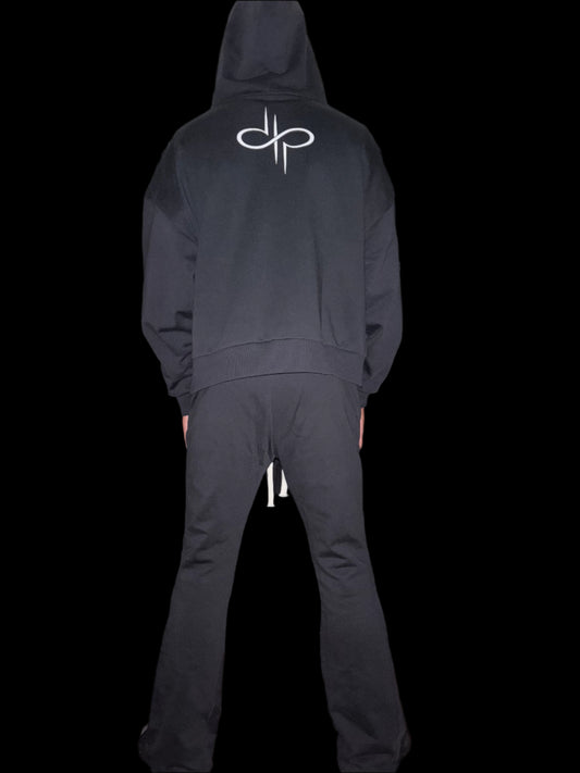 "WORDS HAVE POWER" Flared Sweatpants by ODMPOD