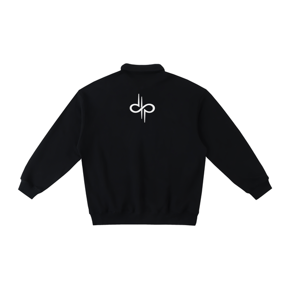 Heavyweight Polo-Collar Sweatshirt by ODMPOD