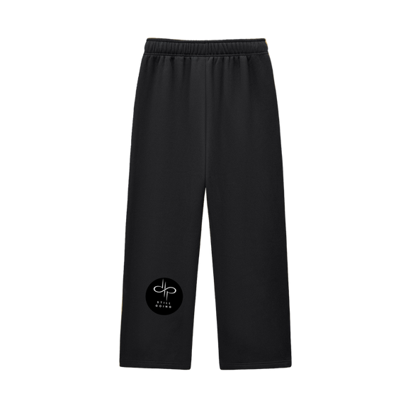 Contrast-Stitched Fleece Sweatpants by ODMPOD