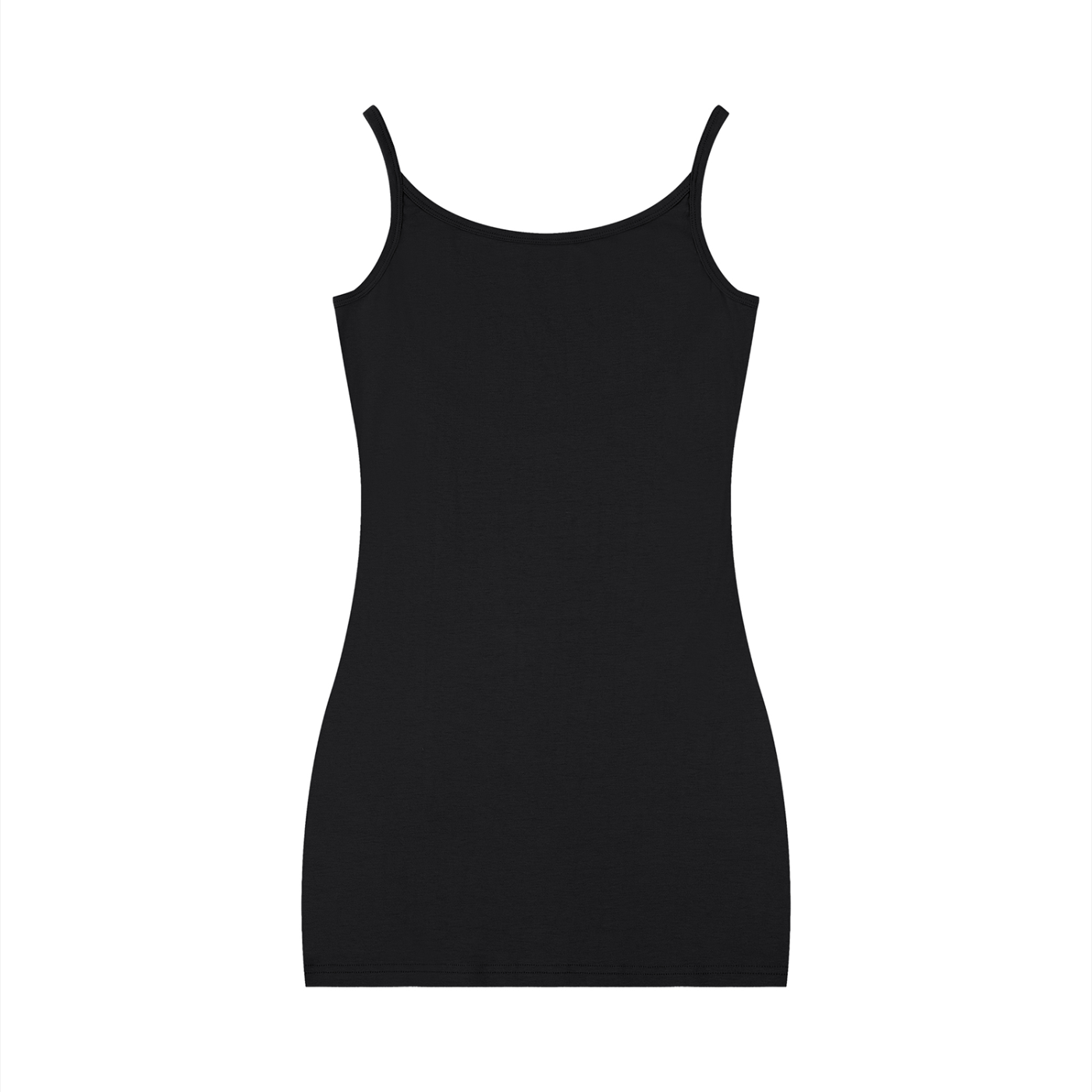 Women's Solid Tight Sleeveless Dress by ODMPOD