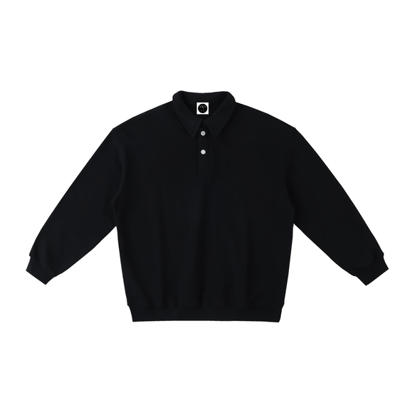 Heavyweight Polo-Collar Sweatshirt by ODMPOD
