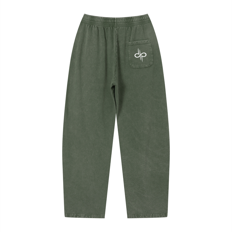 Vintage Wash Loose Sweatpants by ODMPOD