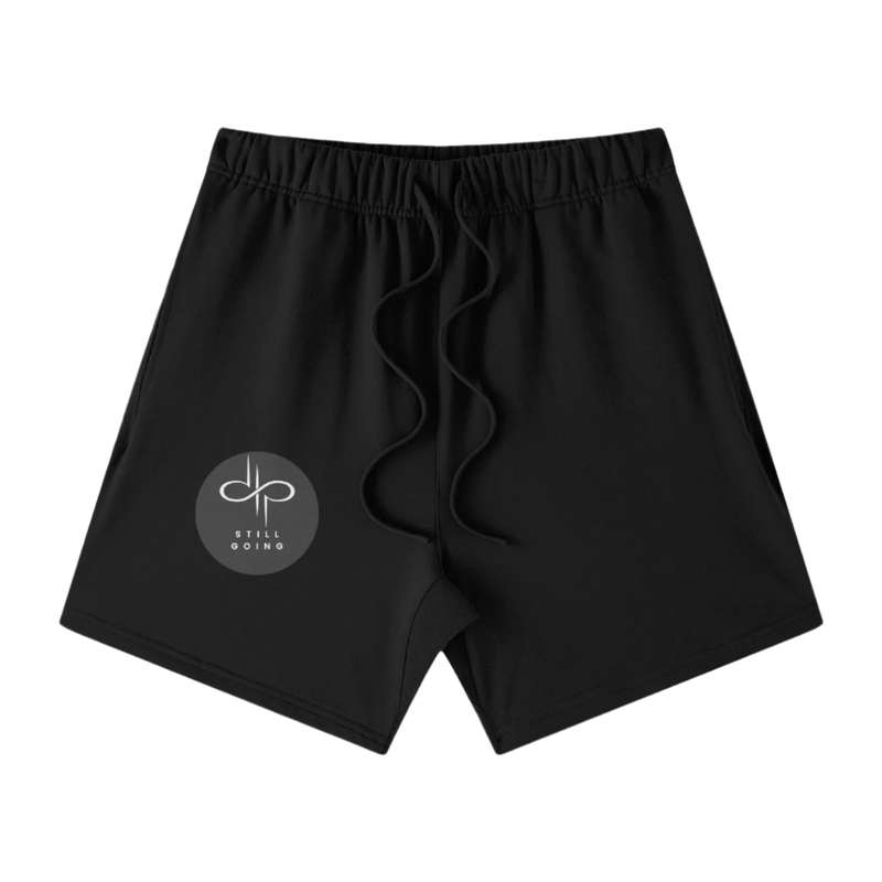 "WORDS HAVE POWER" Earth Tone Loose Fit FOG Shorts