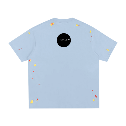 "WORDS HAVE POWER" Paint Splatter T-Shirt