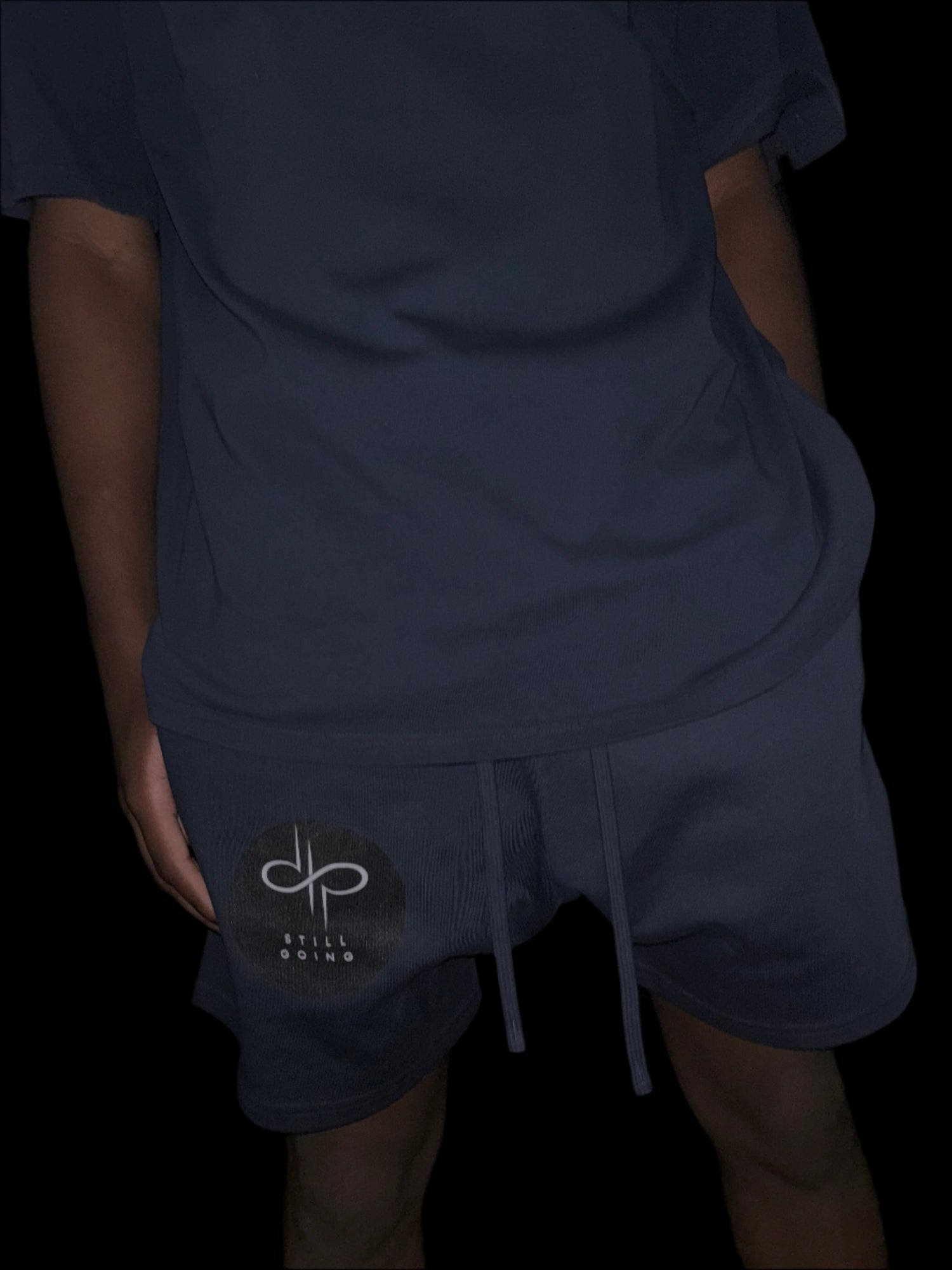 "WORDS HAVE POWER" Earth Tone Loose Fit FOG Shorts