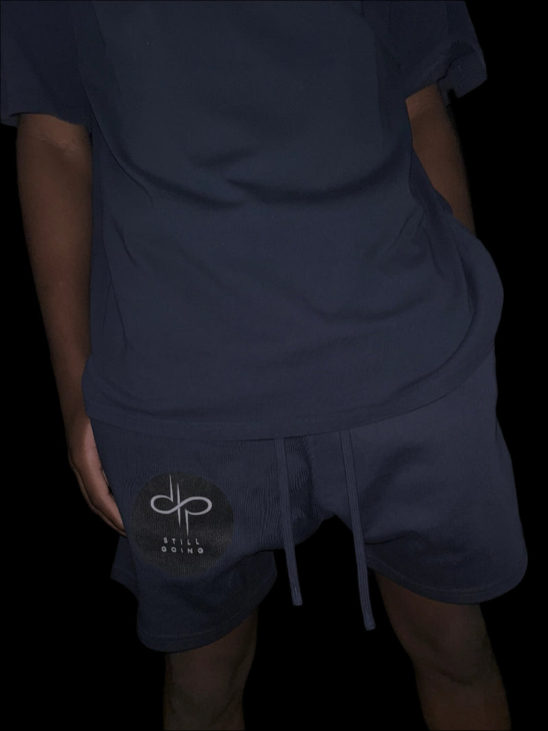 "WORDS HAVE POWER" Earth Tone Loose Fit FOG Shorts