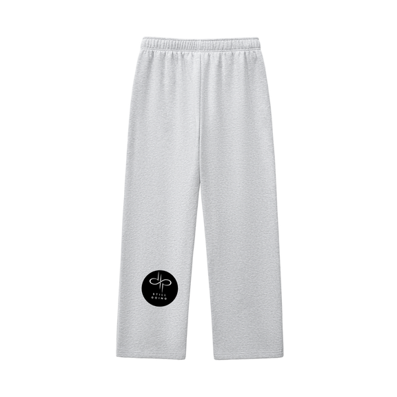 Contrast-Stitched Fleece Sweatpants by ODMPOD
