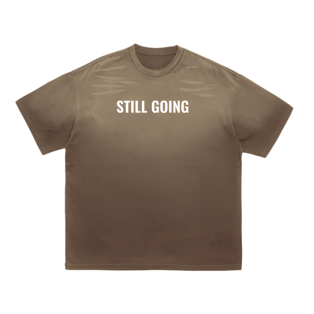 Tiger Stripes Dyed Gradient T-Shirt by ODMPOD