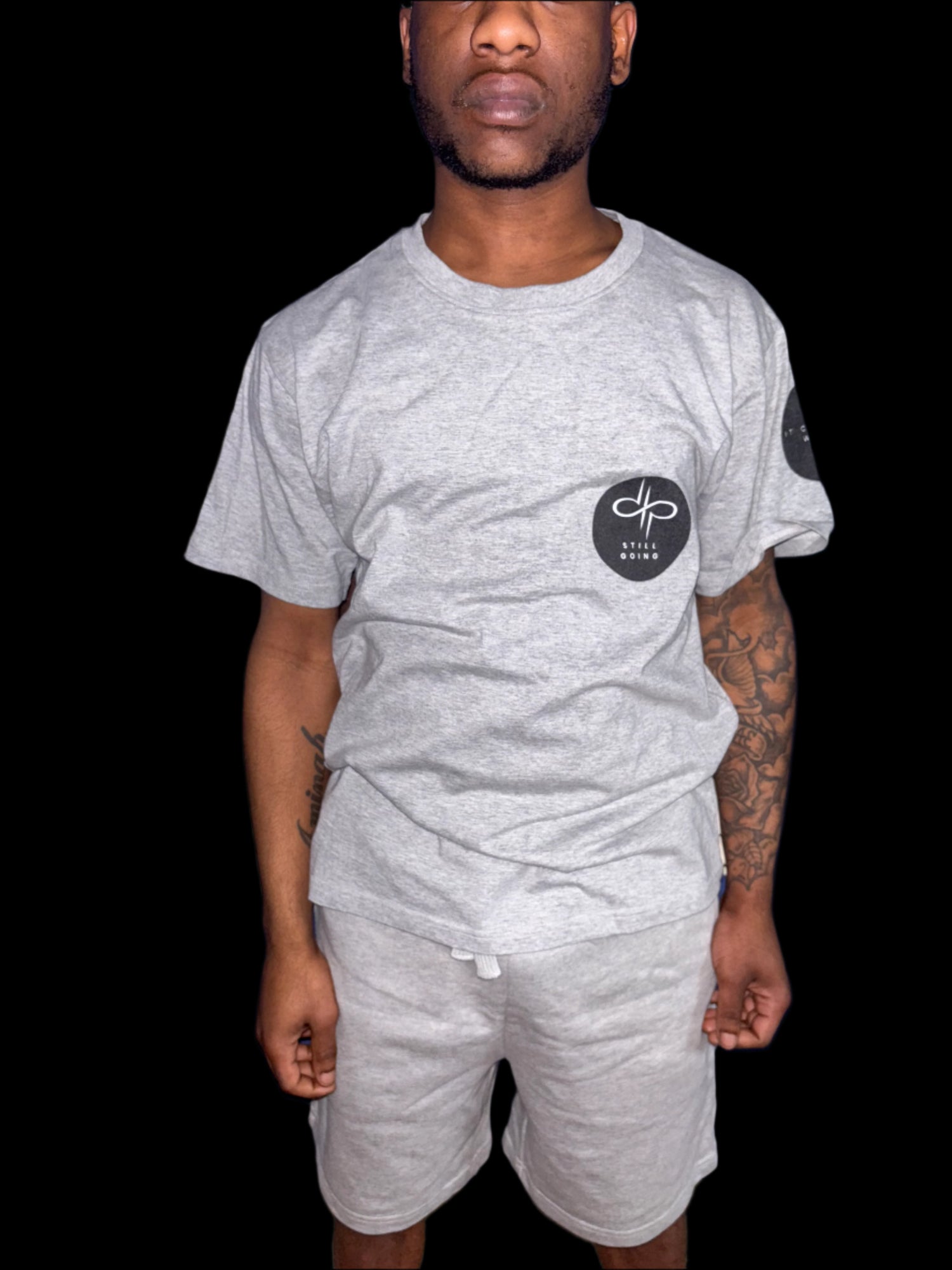 "WORDS HAVE POWER" Casual t-shirt/Shorts set by PODpartner