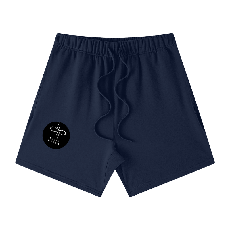 Heavyweight Earth Tone Loose Fit Cotton Shorts by ODMPOD