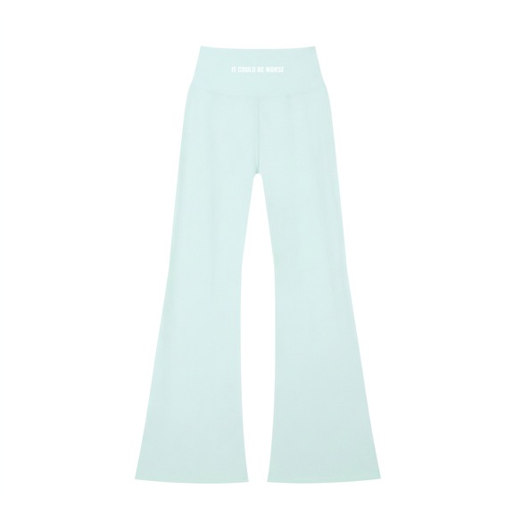 Women's High-Waisted Flare Leggings by ODMPOD