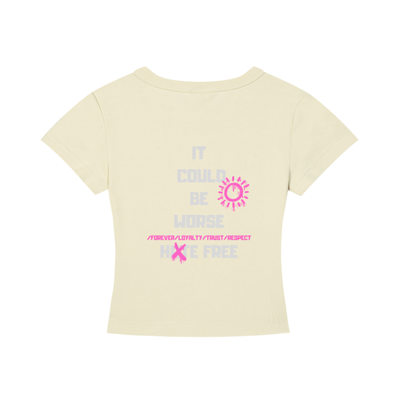 Women's Cropped T-Shirt by ODMPOD
