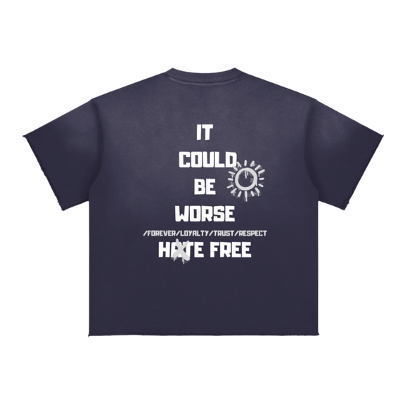"limited edition" Sun Fade Raw Edge T-Shirt by ODMPOD