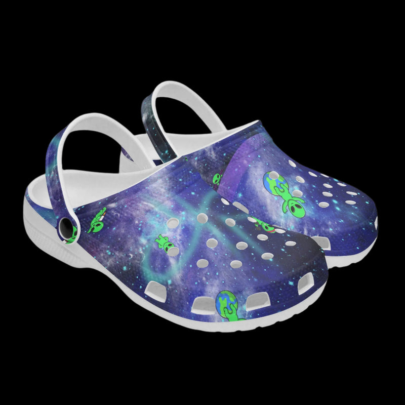 White-base Clogs by JetPrint Fulfillment
