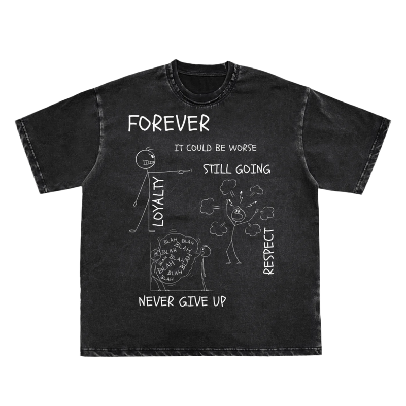 "WORDS HAVE POWER" Vintage Washed T-Shirt by ODMPOD